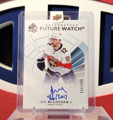 Ian McCoshen 2017-18 - Future Watch Rookie Autograph Sp Authentic